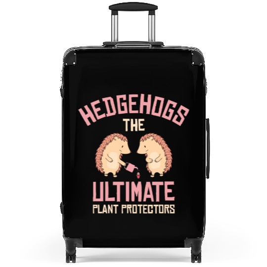 Gardening Hedgehog Planting Botany Garden Suitcases