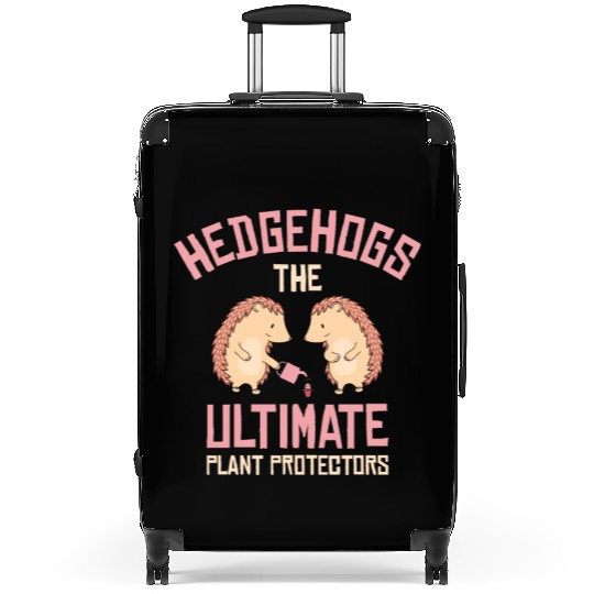 Gardening Hedgehog Planting Botany Garden Suitcases