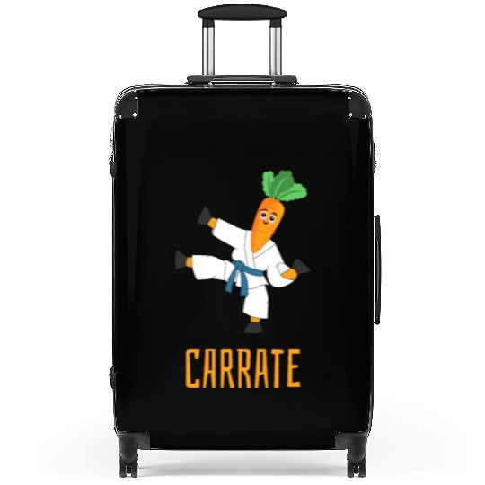 Carrate Carrot Lover Karate Coach Martial Artist Suitcases