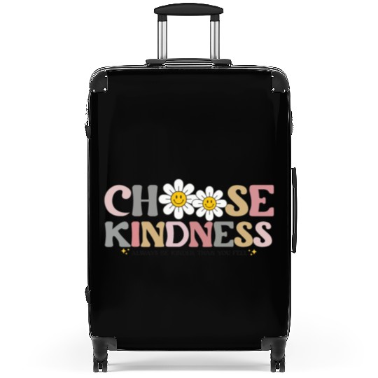 Choose Kindness Always Be Kinder Than You Feel Suitcases