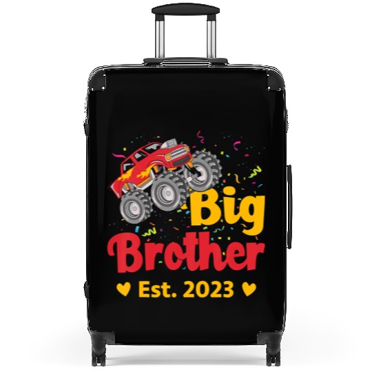 Big Brother Est 2023 Monster Truck Suitcases