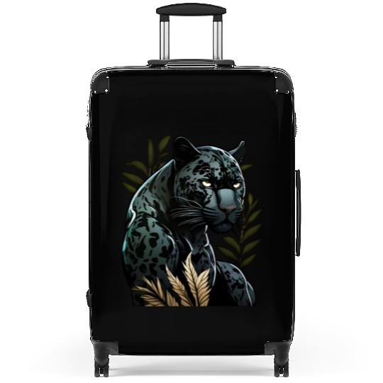 The power of the black panther Suitcases