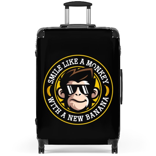 Banana Wilderness Suitcases
