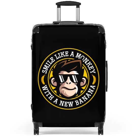 Banana Wilderness Suitcases