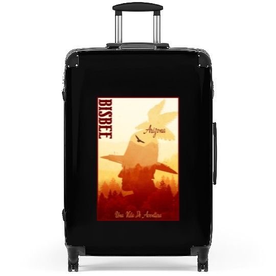 Bisbee Arizonna wild west town Suitcases
