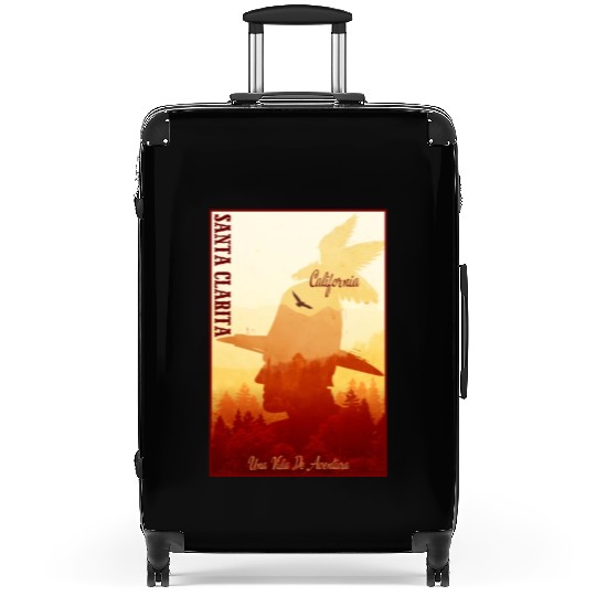 Santa Clarita California wild west town Suitcases