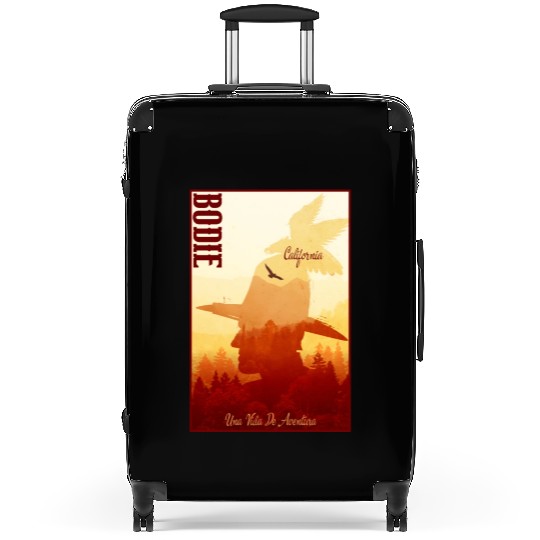 Bodie California wild west town Suitcases
