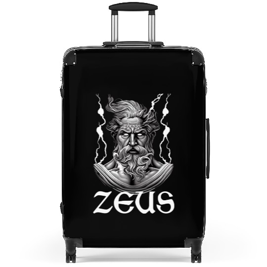 Zeus God Lightning Greek Mythology Suitcases