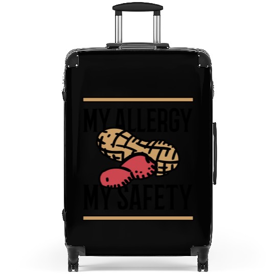 My Allergy My Safety Peanut Allergic Suitcases