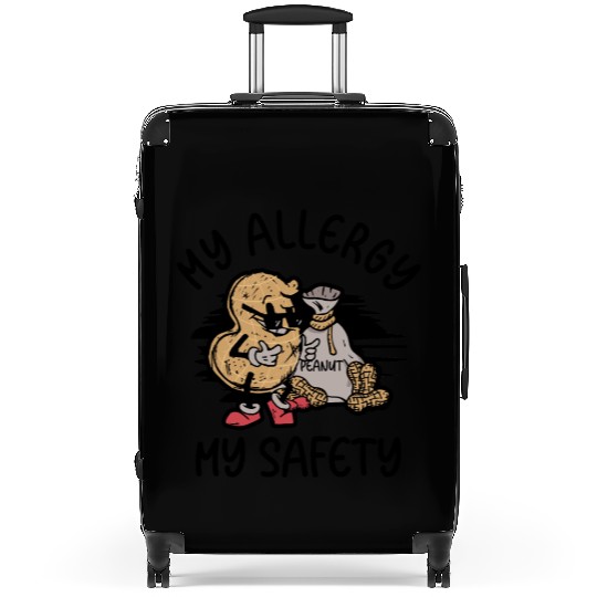 My Allergy My Safety Peanut Allergic Suitcases