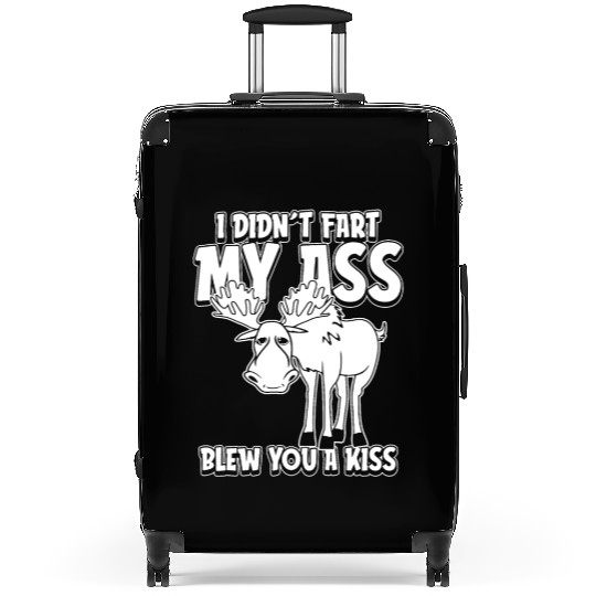 Moose Elk Funny Suitcases