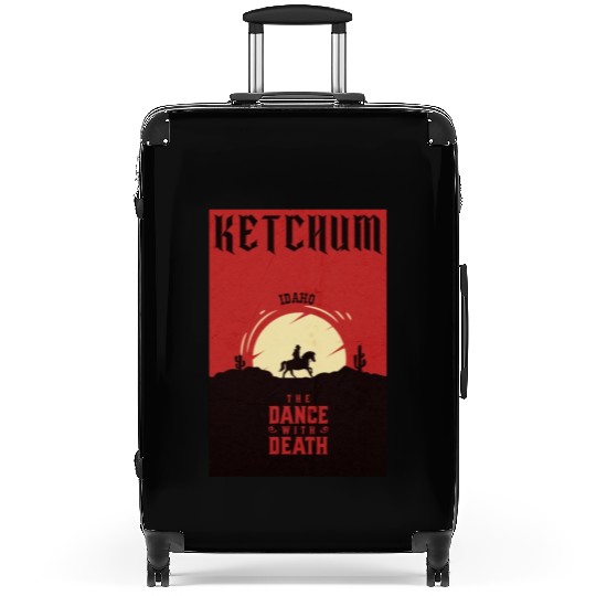 Ketchum Idaho wild west town Suitcases