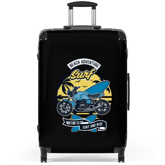 Motorcycle Bike Surf Suitcases