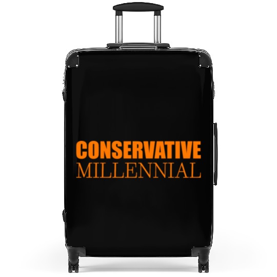 Conservative Millennial Suitcases