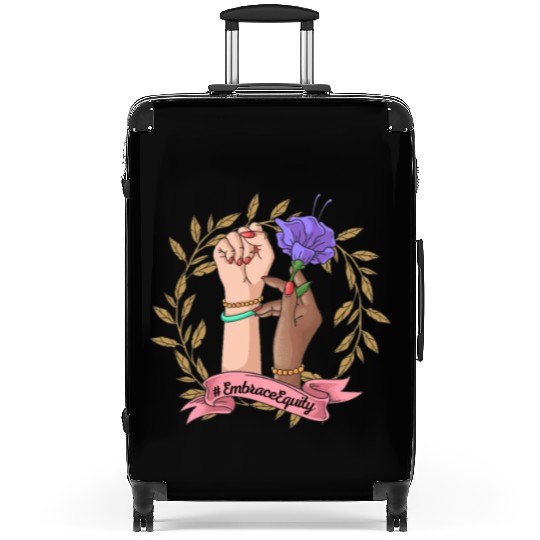 International Women's Day 2023 - Embrace Equity Suitcases