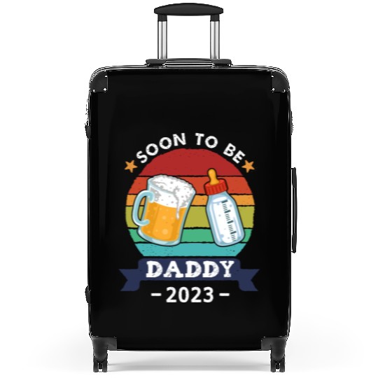 Soon To Be Daddy 2023 Suitcases