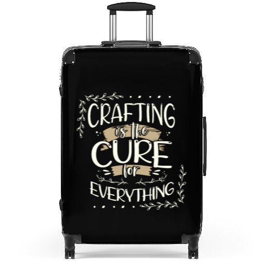 Crafter Gift Cats are the Cure for Everything Suitcases