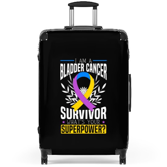 Bladder Cancer Survivor Bladder Cancer Awareness Suitcases