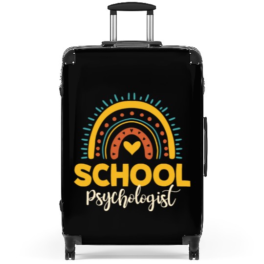 Cute School Psychologist Outfit Student Support Suitcases