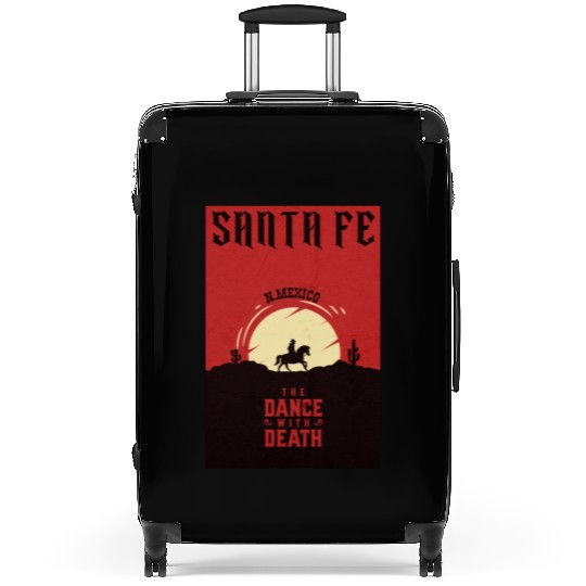 Santa Fe New Mexico wild west town Suitcases