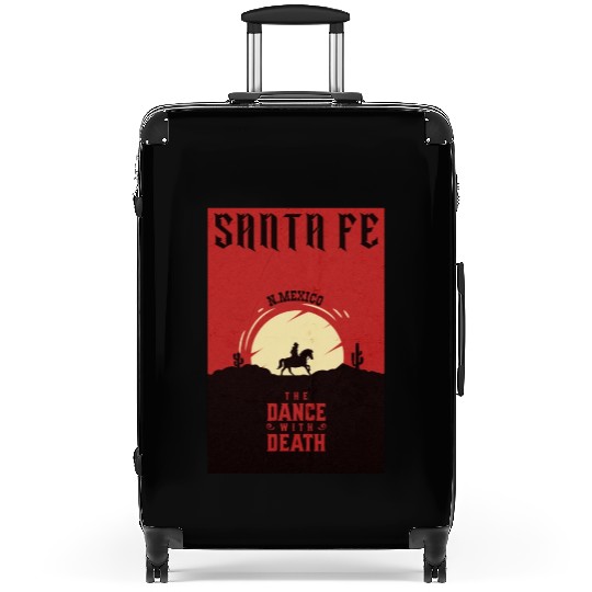 Santa Fe New Mexico wild west town Suitcases