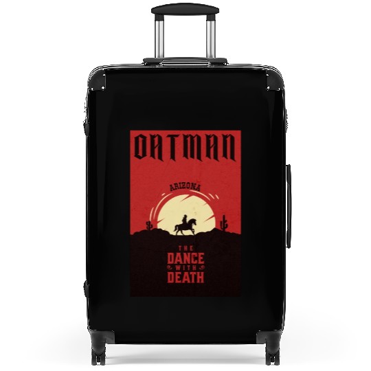 Oatman Arizonna wild west town Suitcases