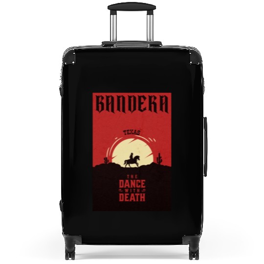 Bandera Texas wild west town Suitcases