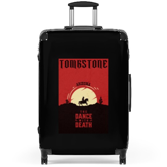Tombstone Arizonna wild west town Suitcases