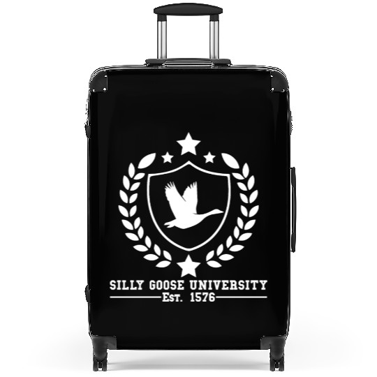 Silly Goose University Established 1576 Goose Suitcases