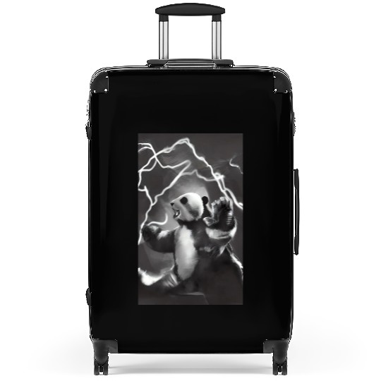Lightning Bolt Panda Suitcases