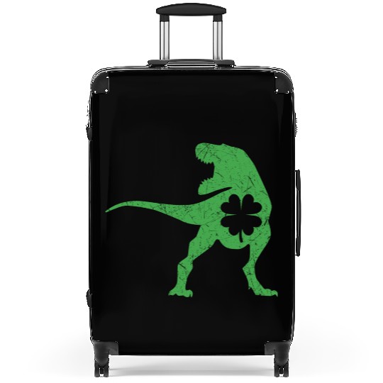 Tyrannosaurus T Rex Dinosaur St Patricks Day Irish Suitcases