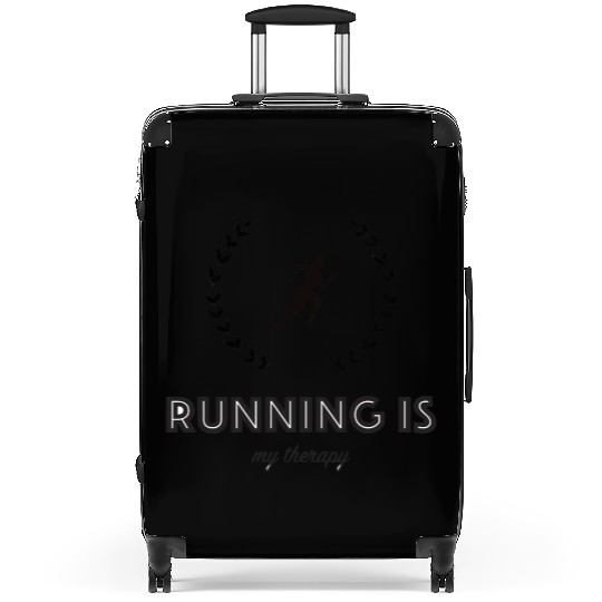 Running is my therapy Suitcases