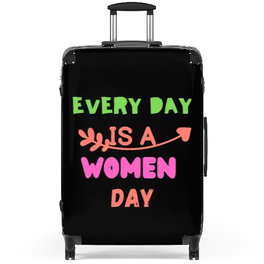 Embrace Equity Happy Women's DaY Suitcases