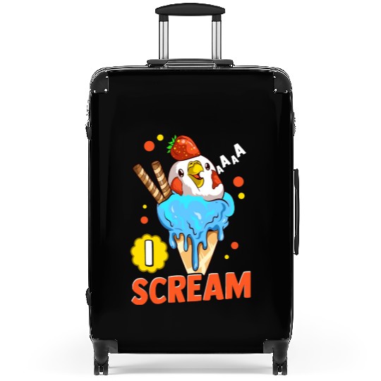 Budgie Bird Icecream Suitcases