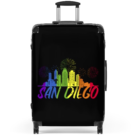 San Diego Pride Skyline, Pride Parade San Diego Suitcases