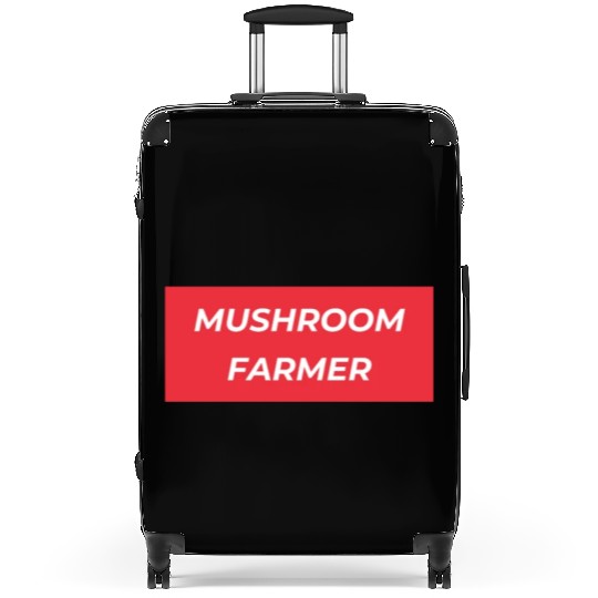 Mushroom Cultivation Farmer Suitcases