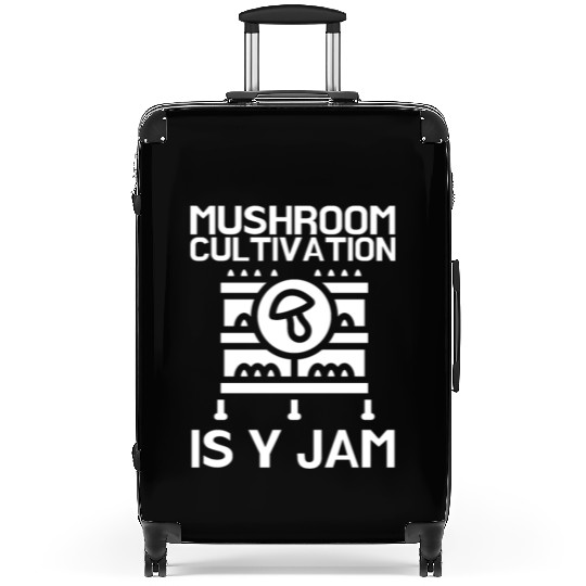 Mushroom Cultivation Farmer Suitcases