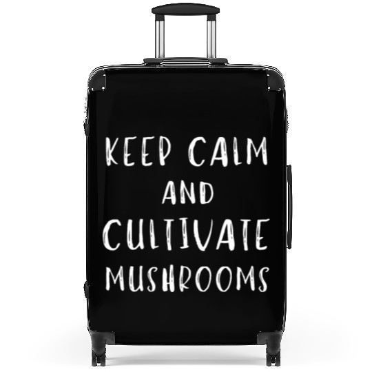 Mushroom Cultivation Farmer Suitcases