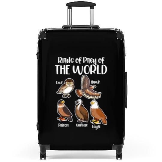 Birds of Prey Of The World Suitcases