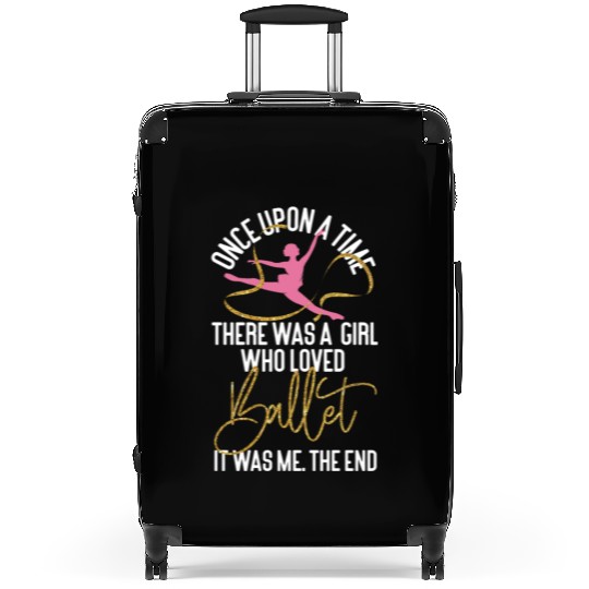 Ballet Dancer Dance Girl Ballerina Suitcases