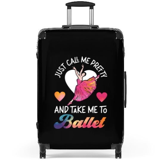 Ballet Dancer Dance Girl Ballerina Suitcases