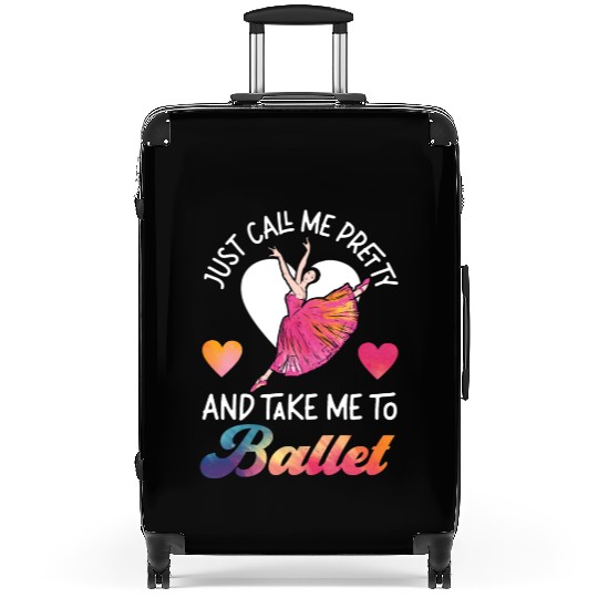Ballet Dancer Dance Girl Ballerina Suitcases