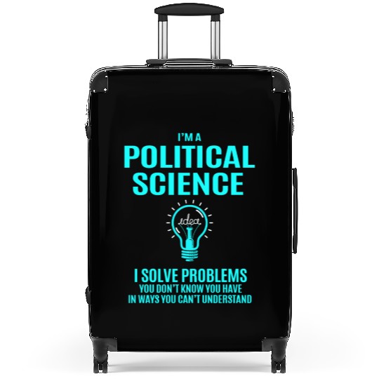 Political Science Suitcases - I Solve Problems Gift