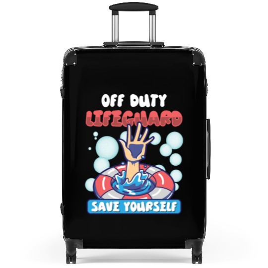 Swimmer Scuba Diving Lifeguard Water Sport Suitcases