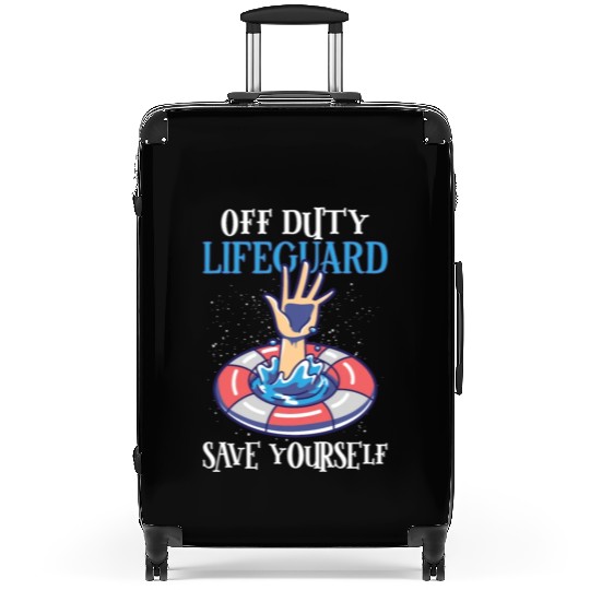 Swimmer Scuba Diving Lifeguard Water Sport Suitcases