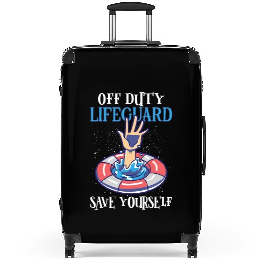 Swimmer Scuba Diving Lifeguard Water Sport Suitcases