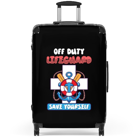 Swimmer Scuba Diving Lifeguard Water Sport Suitcases