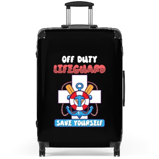 Swimmer Scuba Diving Lifeguard Water Sport Suitcases