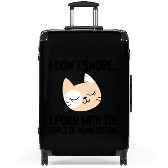 I Purr With The Force Of 10,000 Kittens 1 Suitcases
