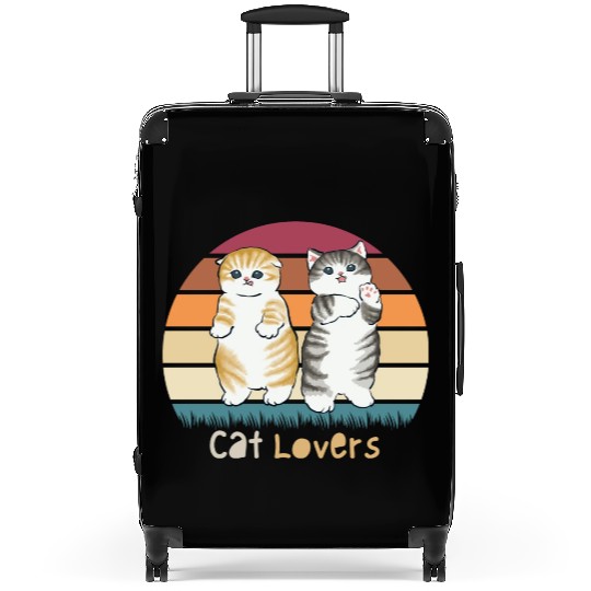 Cat lovers dedign with sweet cats Suitcases